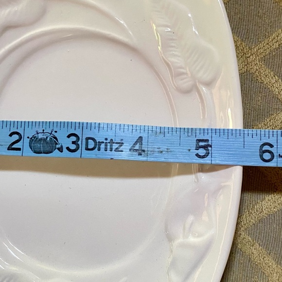 🔥Calla Lily White Ceramic Gravy Boat with Underplate🔥 Vintage - Picture 8 of 8